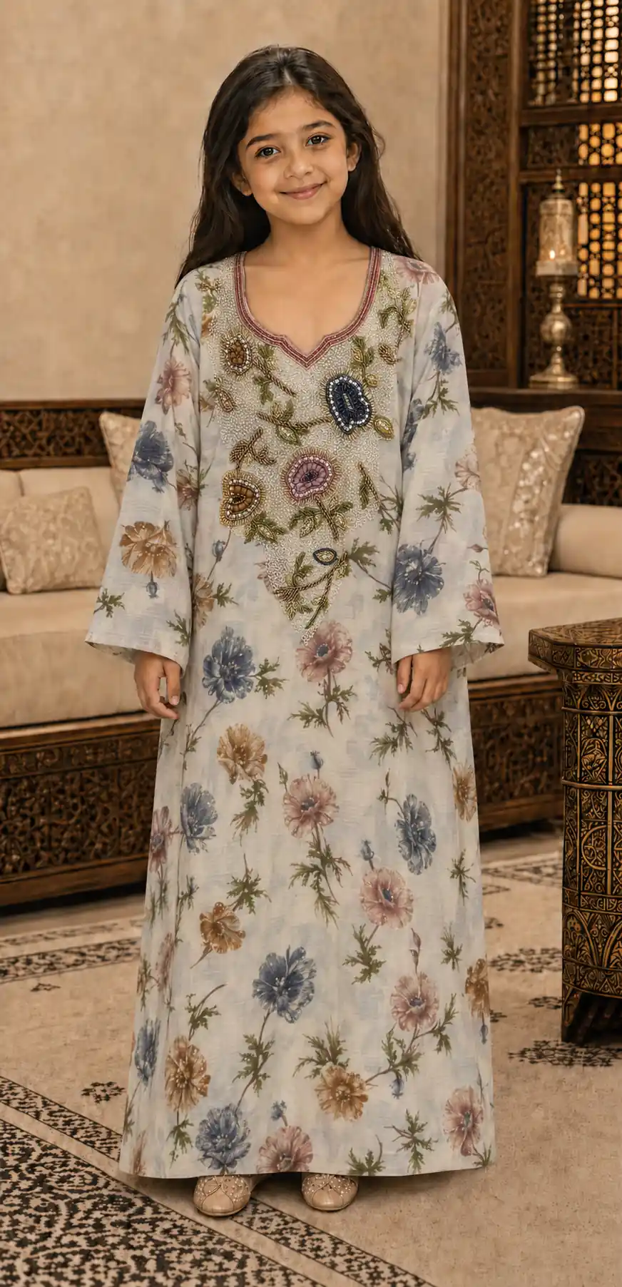 قطعة قطن هندي مزراي