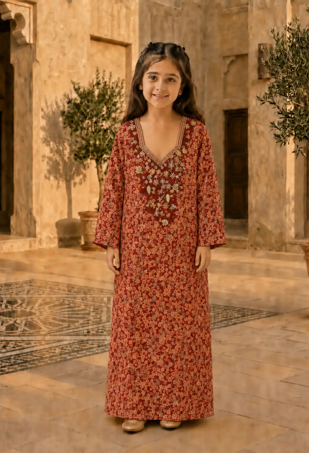 قطعة قطن هندي مزراي 🌹