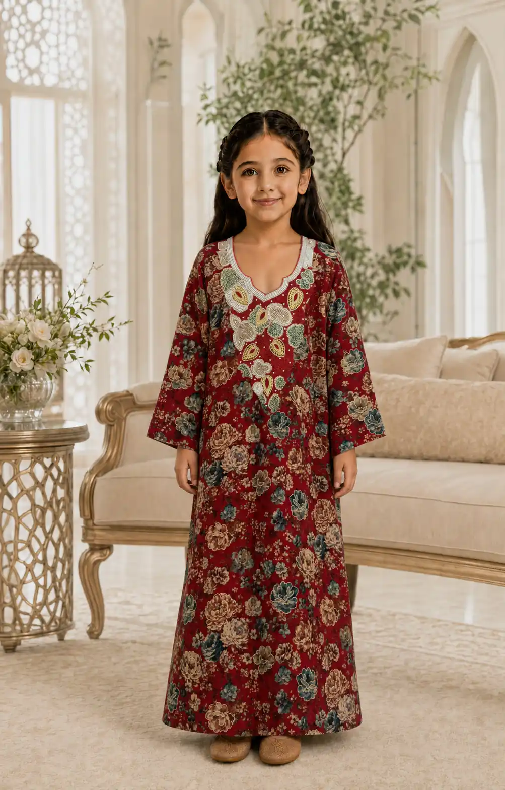 قطعة قطن هندي مزراي ♥️🦌 - الصورة 2